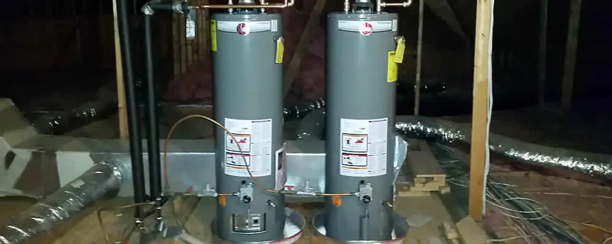 Tankless water heater installation for home hot water in Harrisburg, PA